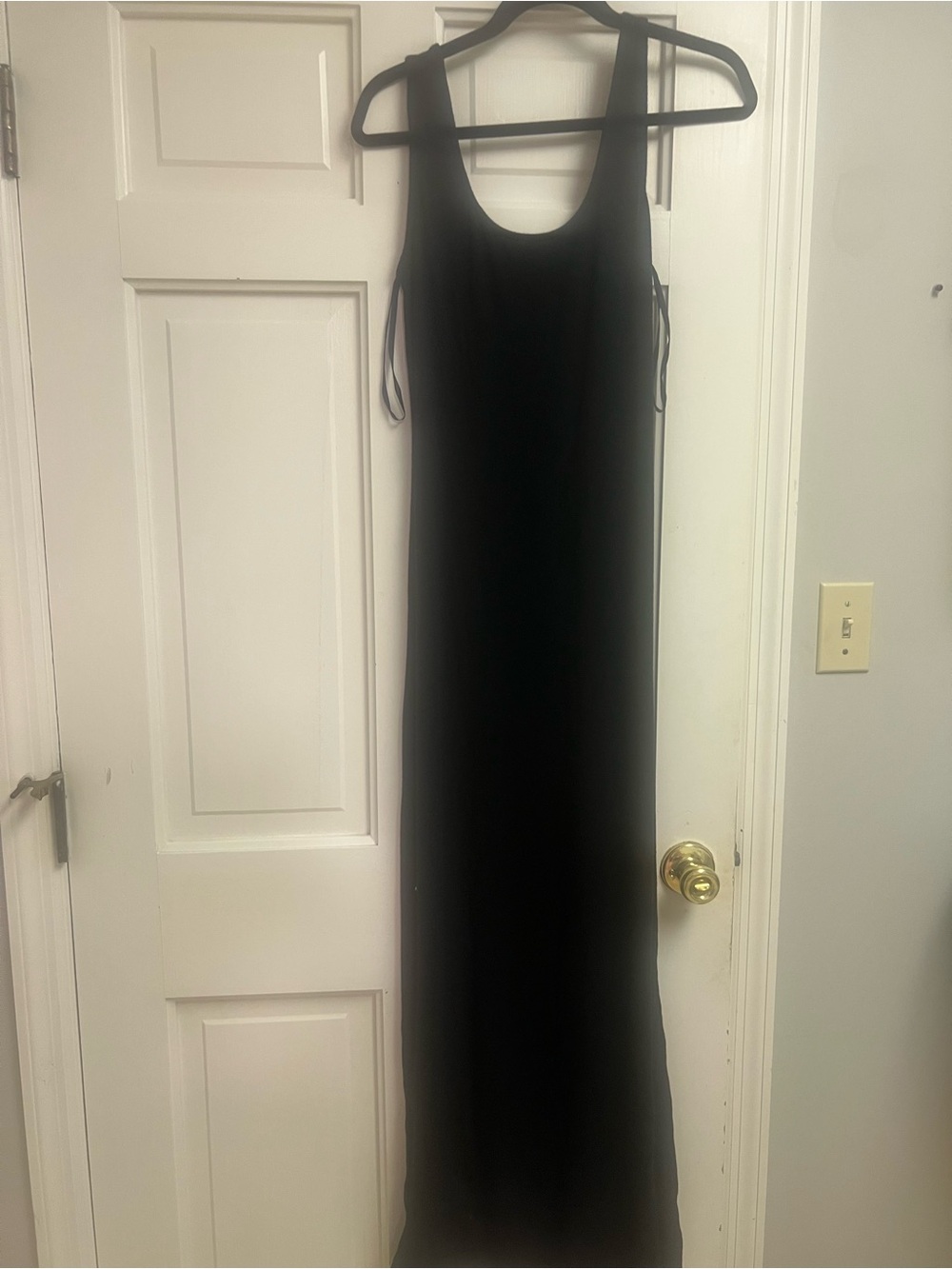 Merona Black Maxi Tank Dress